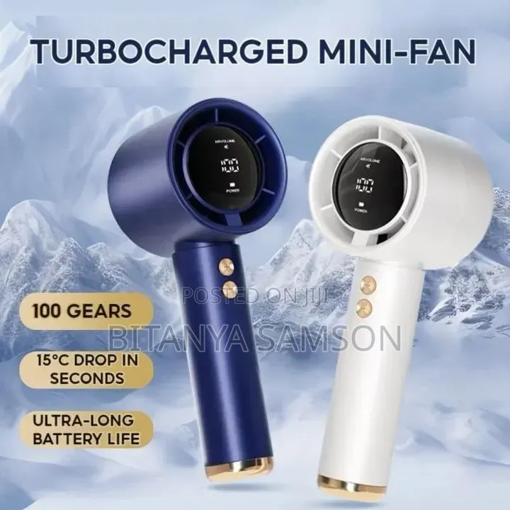 Rechargeable Mini Turbo Fan