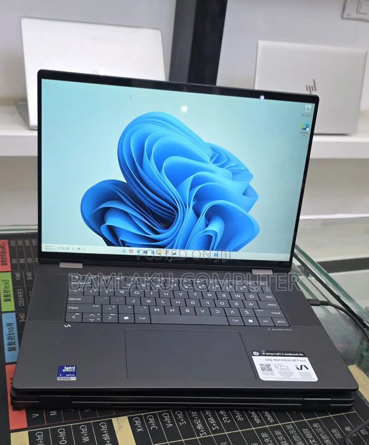 New Laptop HP OmniBook X Flip 16" 16GB Intel Core Ultra 7 SSD 1T