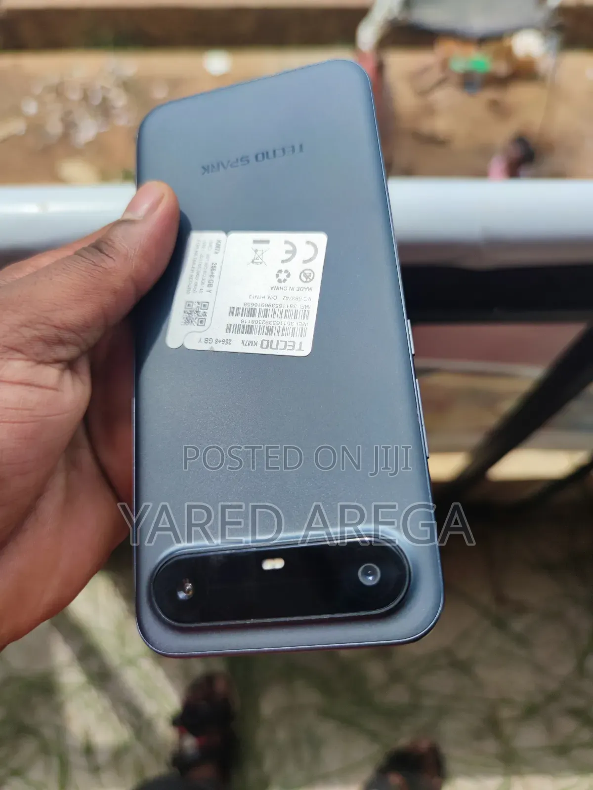 New Tecno Spark Slim 256 GB Black