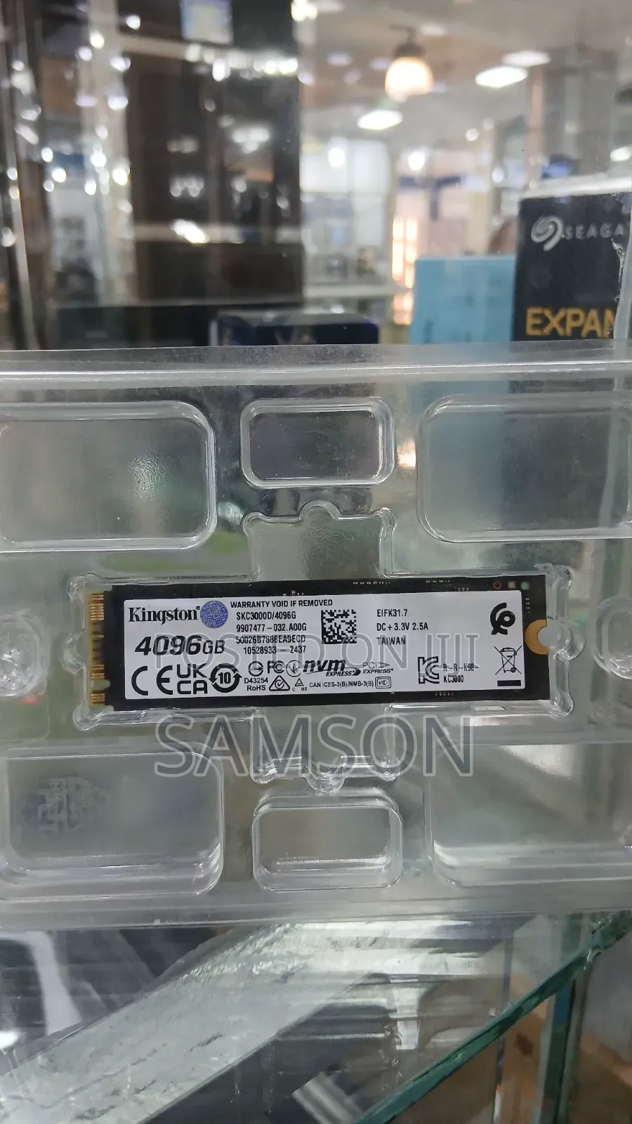 Internal 4tb Kingston Nvme