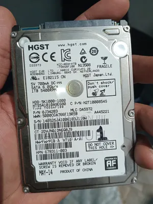 1tb HDD Sata 6.0gb/S, HGST