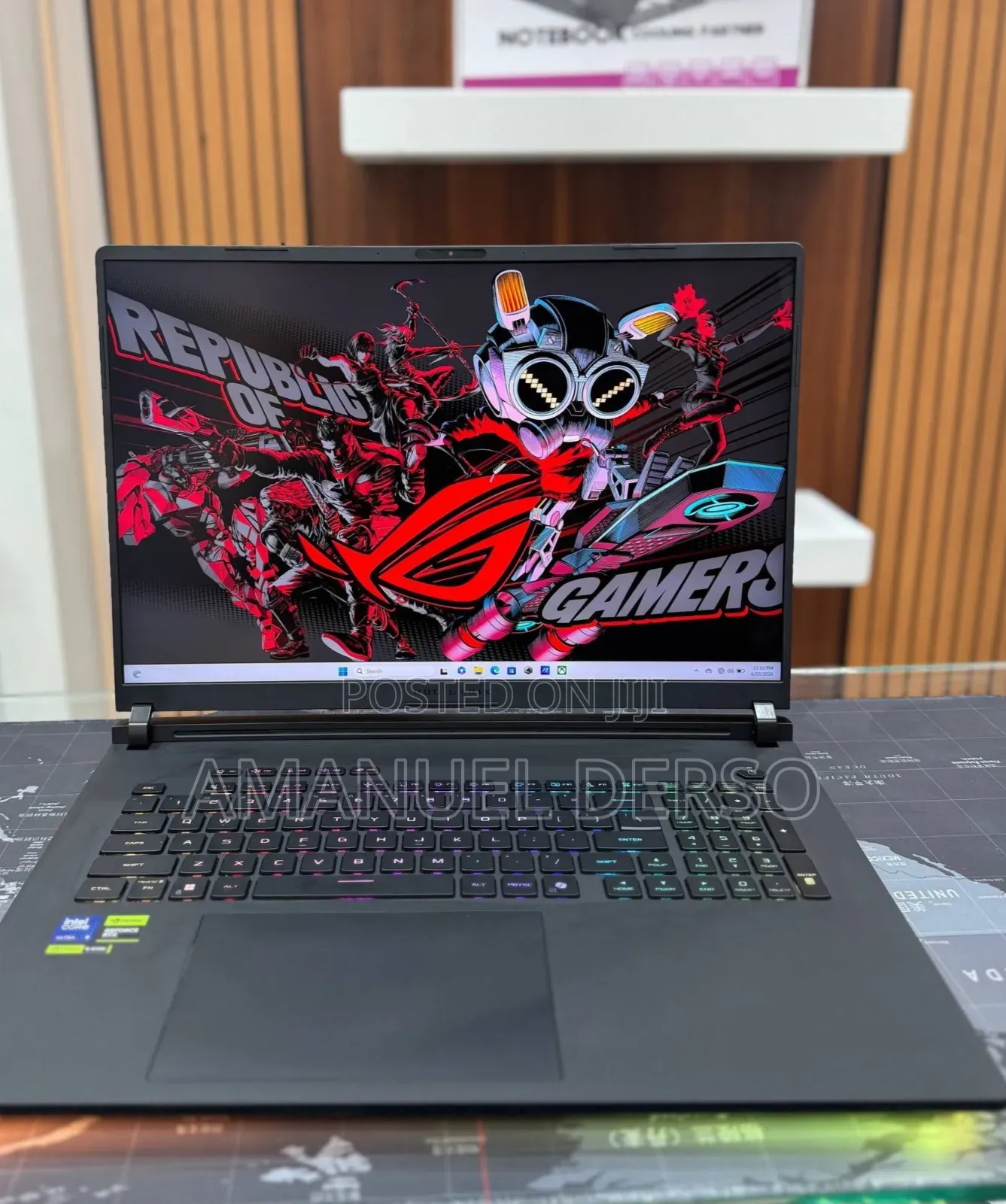 New Laptop Asus ROG Strix G18 32GB Intel Core i9 SSD 2T