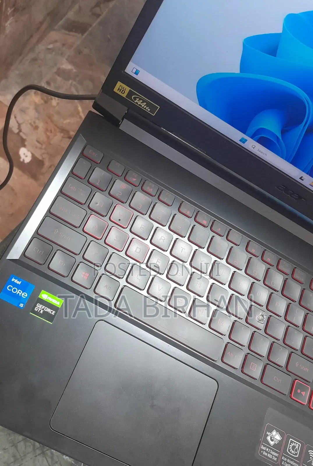 New Laptop Acer Nitro 5 8GB Intel Core i5 SSD 512GB