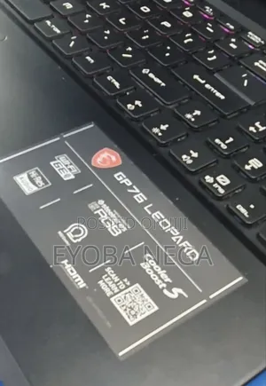 New Laptop MSI GP75 Leopard 16GB Intel Core i7 SSD 1T