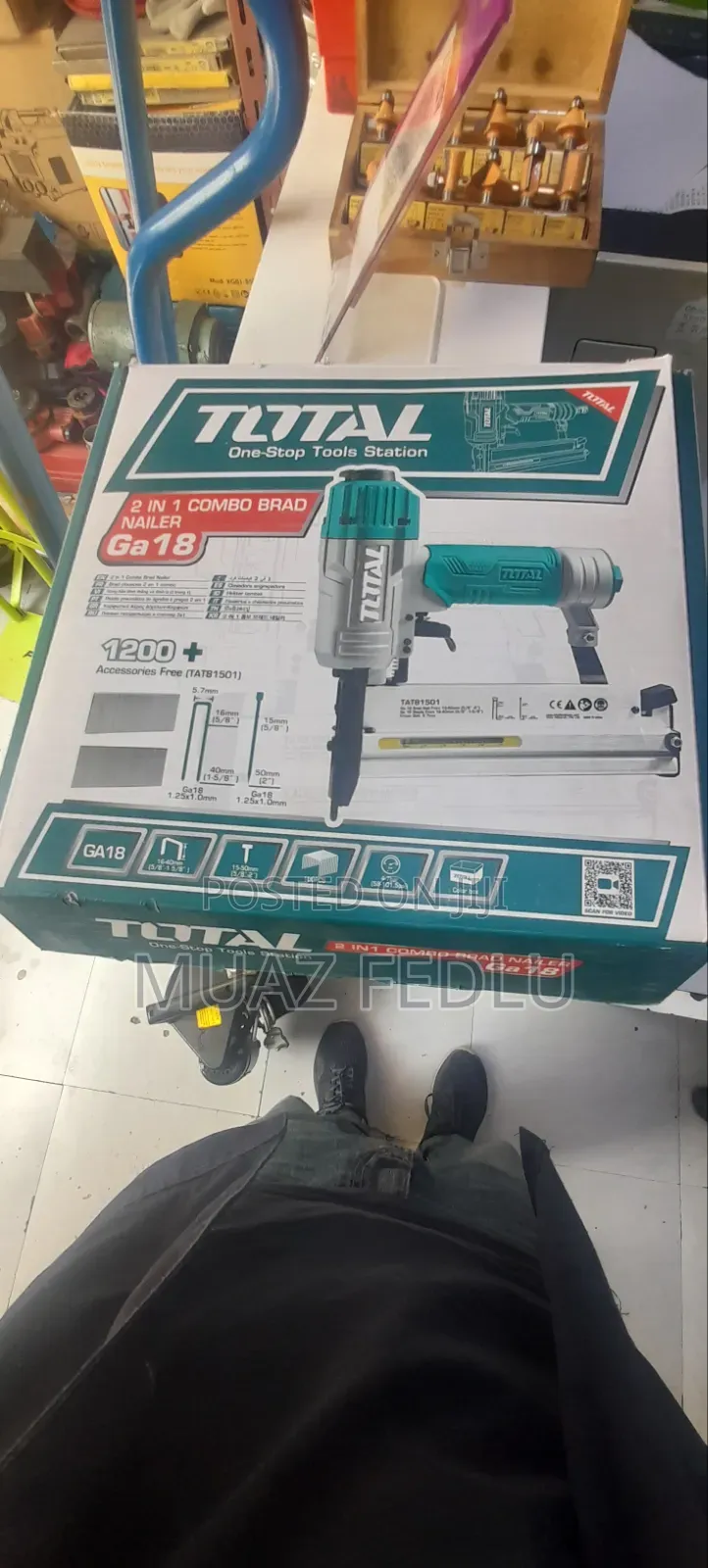 Total 2in 1combo Brad Nailer