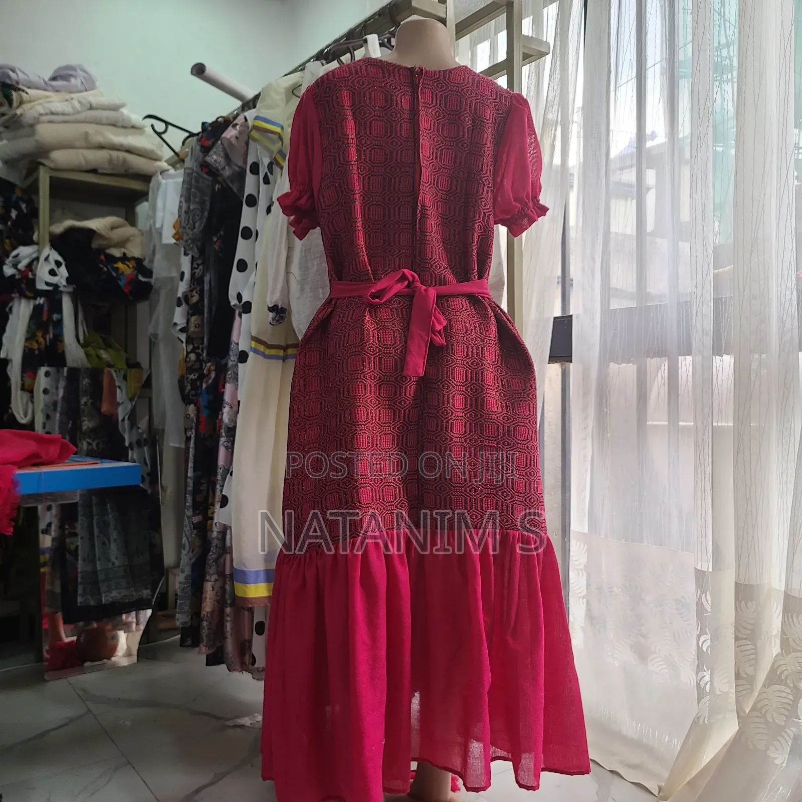 Red Dress for Women Tibeb