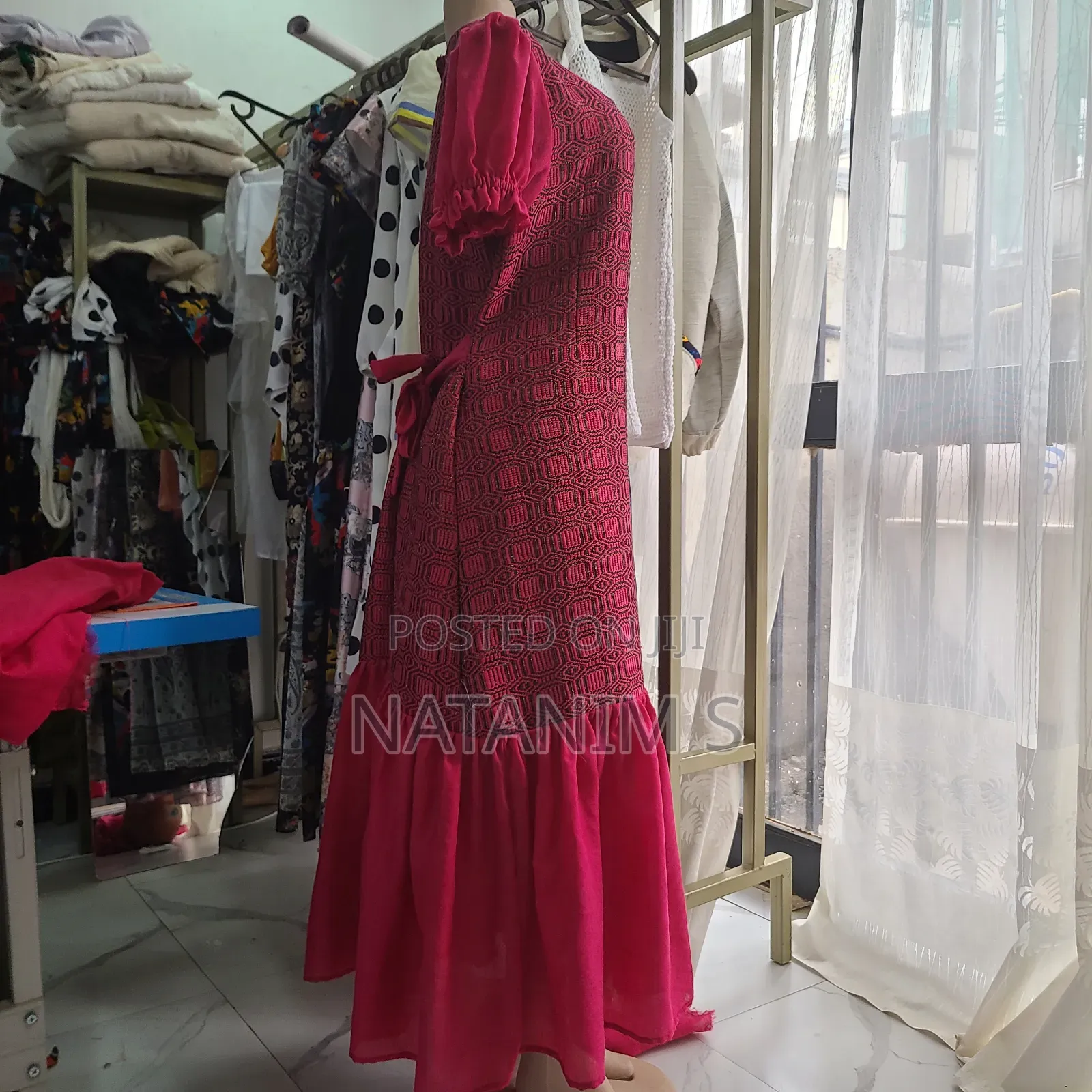 Red Dress for Women Tibeb