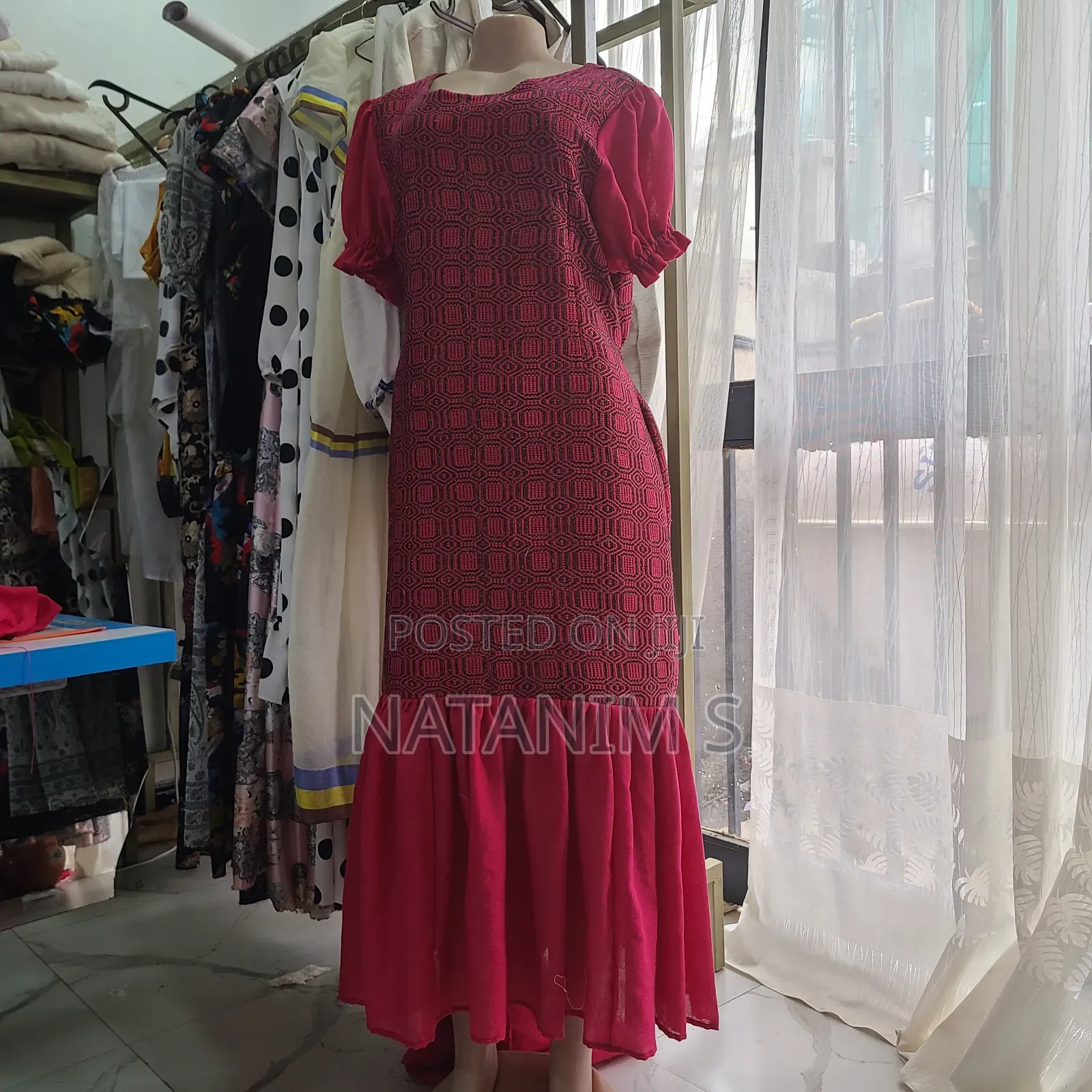 Red Dress for Women Tibeb