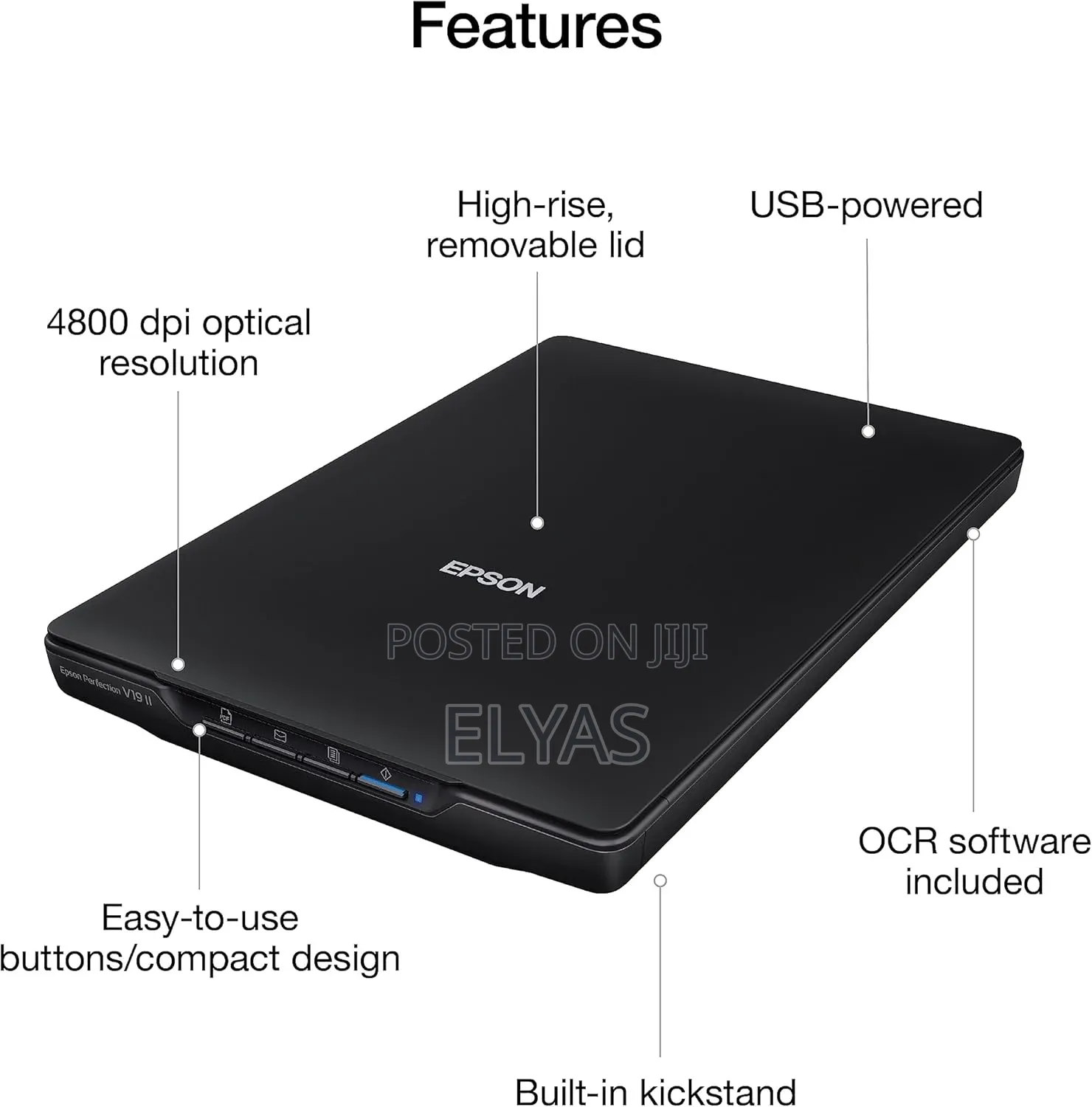 Epson Perfection V19 Scanner