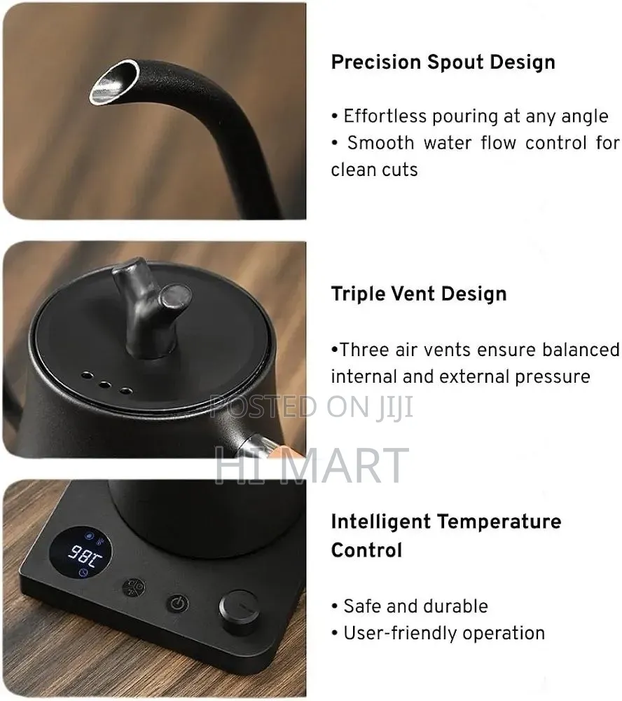 High Quality Stainless Steel Coffee Kettle
