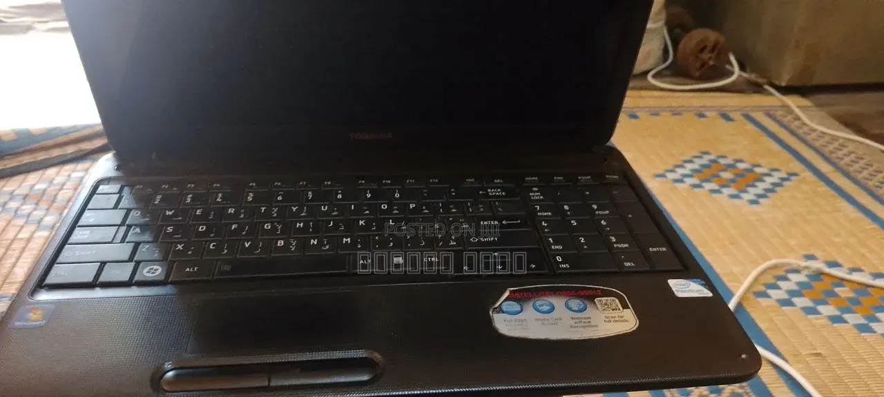 Laptop Toshiba Satellite C655 4GB Intel Pentium HDD 140GB