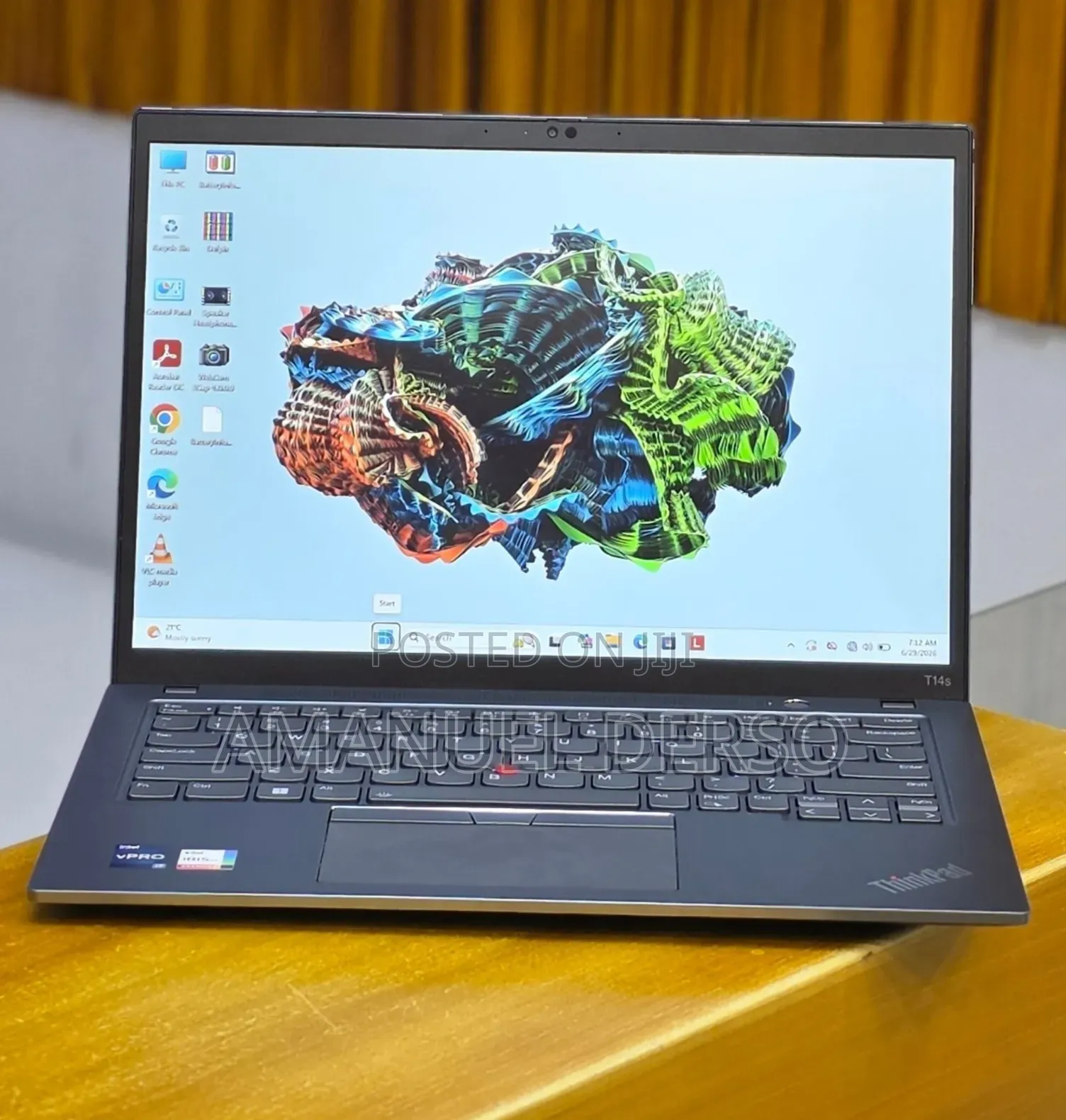 New Laptop Lenovo ThinkPad T14 32GB Intel Core i7 SSD 512GB