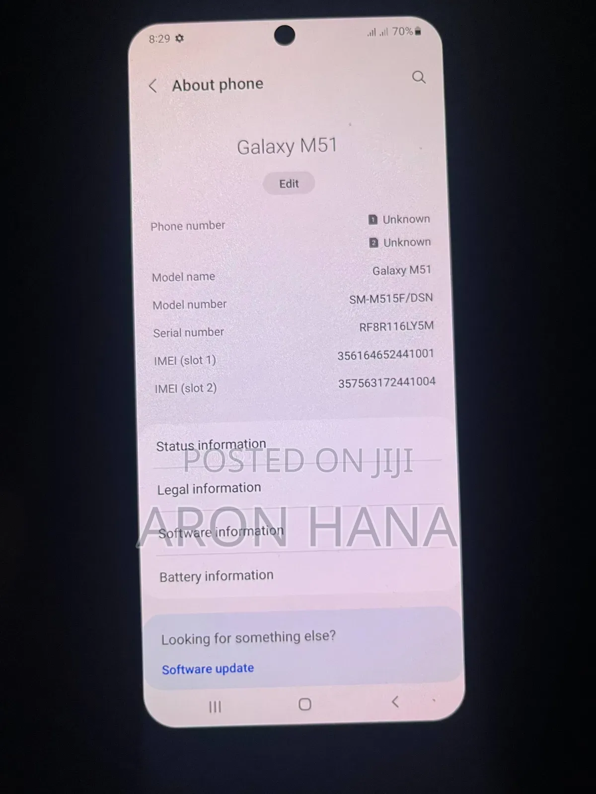 Samsung Galaxy M51 128 GB Blue