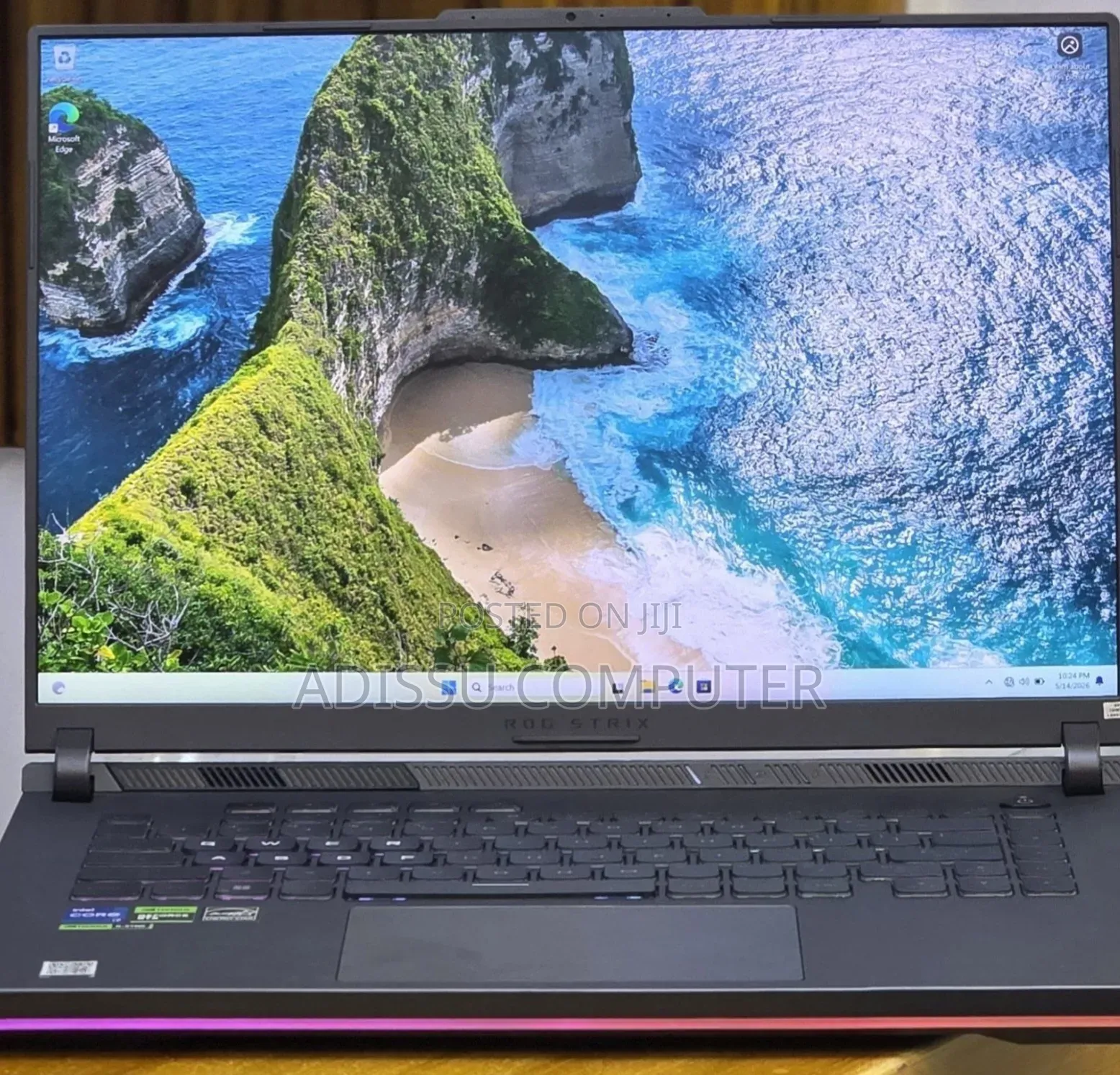 New Laptop Asus ROG Strix G16 16GB Intel Core i7 SSD 1T