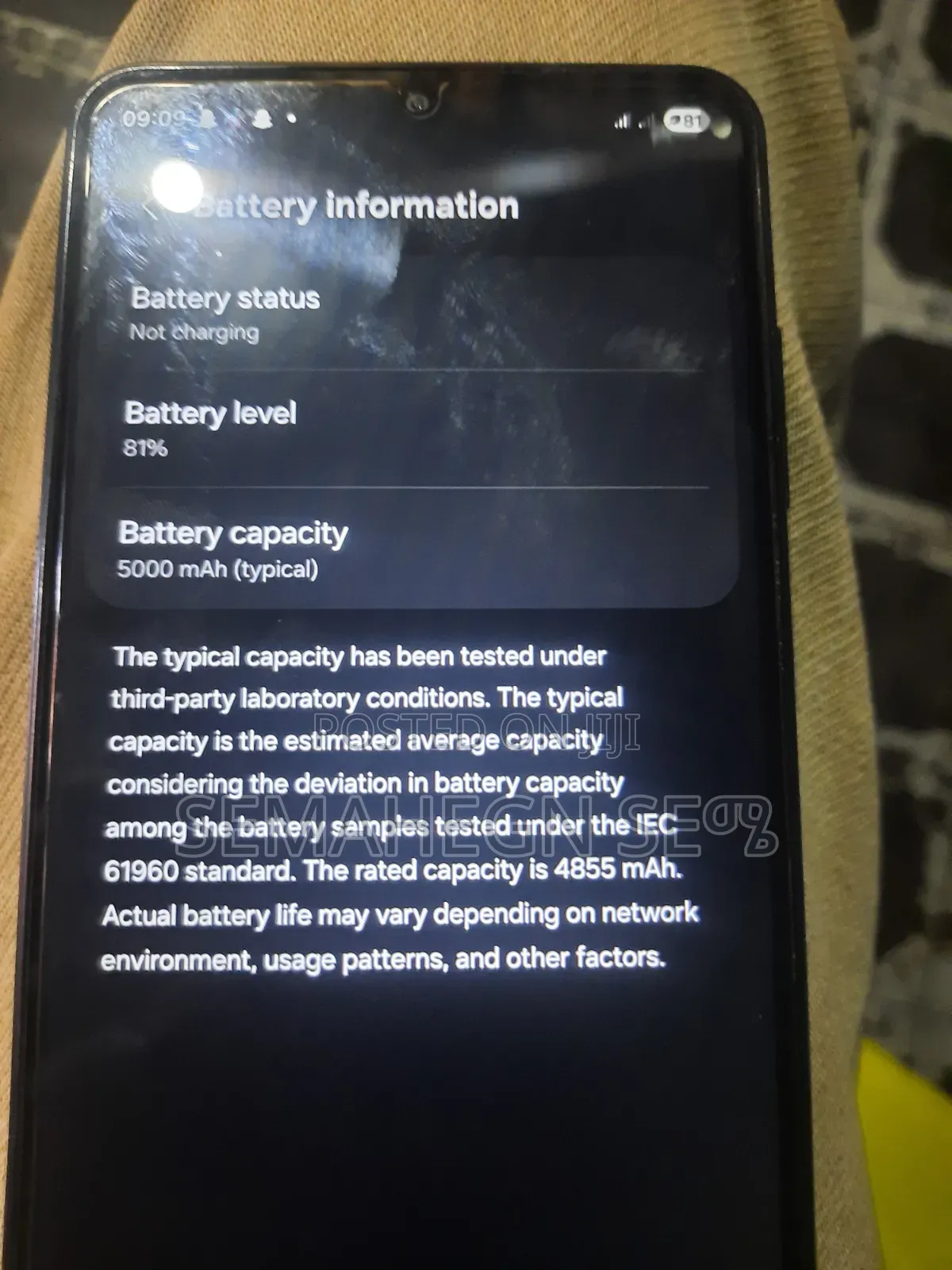 New Samsung Galaxy A06 128 GB Black
