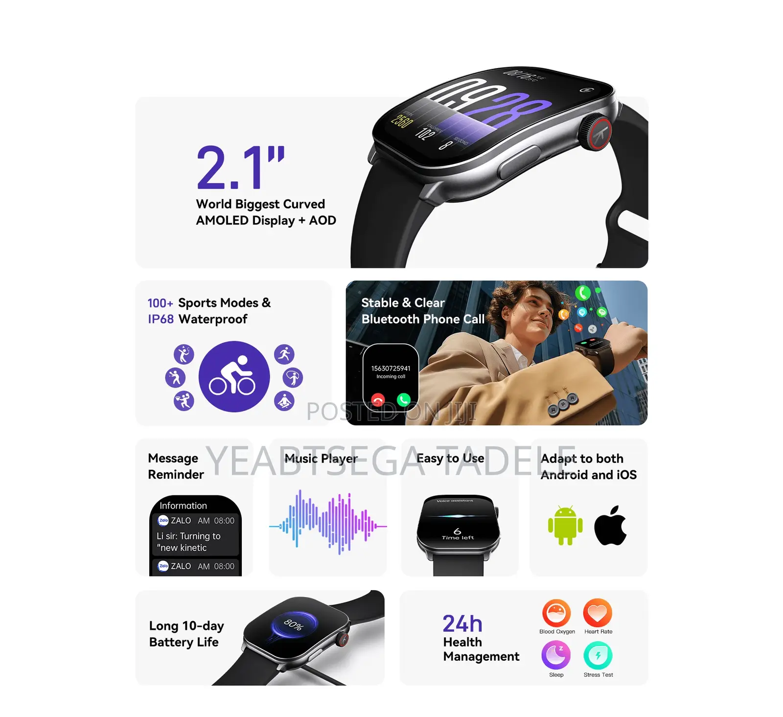 Kieslect Balance Edge Smartwatch