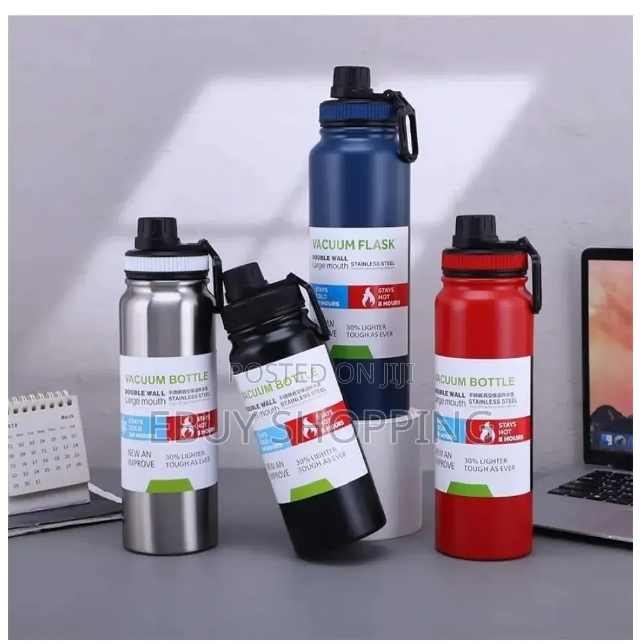 24-Hour Temperature Control Water Bottle (12H Hot / 12H Cold)