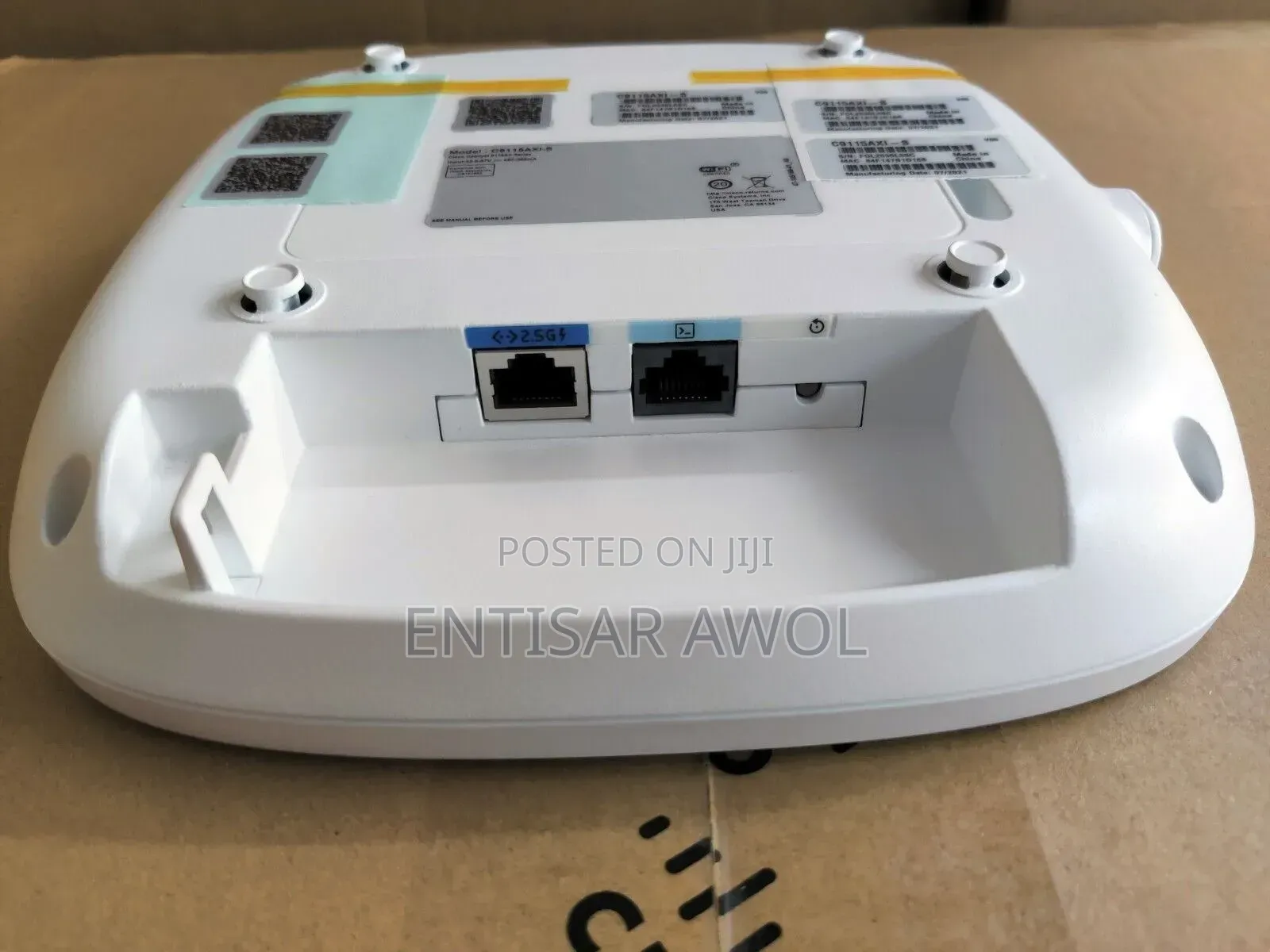Cisco​ Catalyst C9105axi-E PoE, Wi-Fi 6, Indoor Wireless Access Point