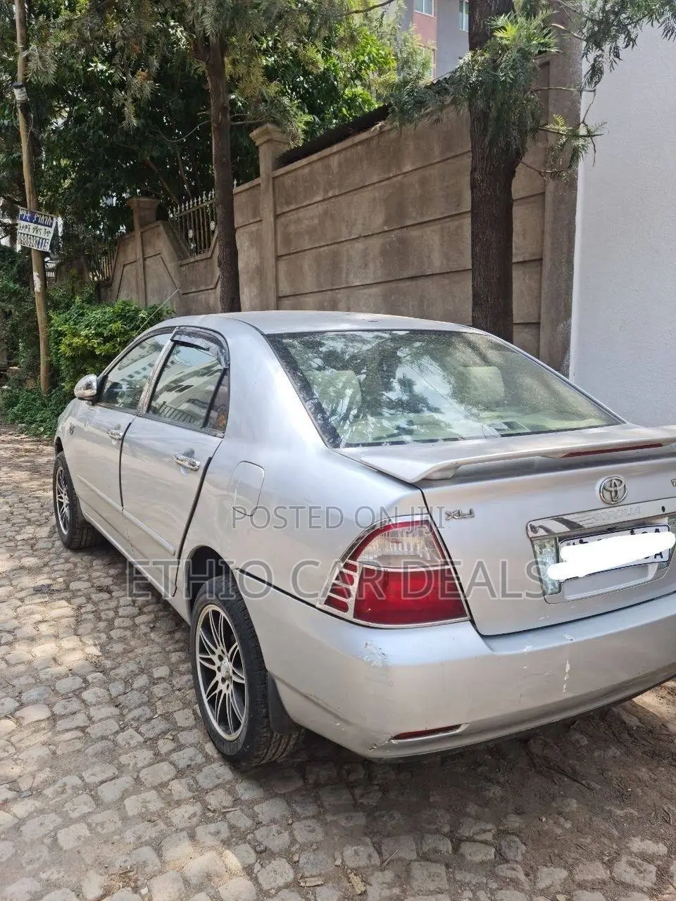 Toyota Corolla 2003 Silver