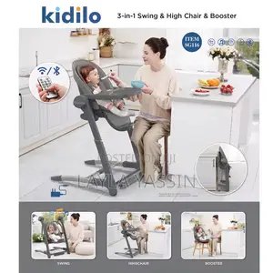 Kidilo Foldable Portable Baby Chair