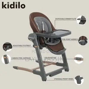 Kidilo Foldable Portable Baby Chair