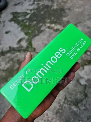 Dominoes
Set of 28 Double Six