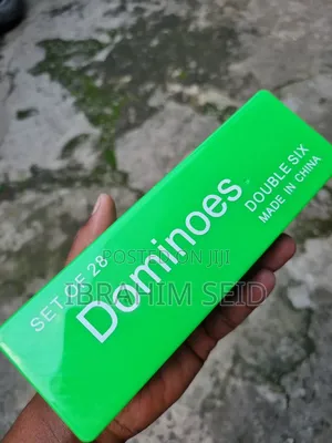 Dominoes
Set of 28 Double Six