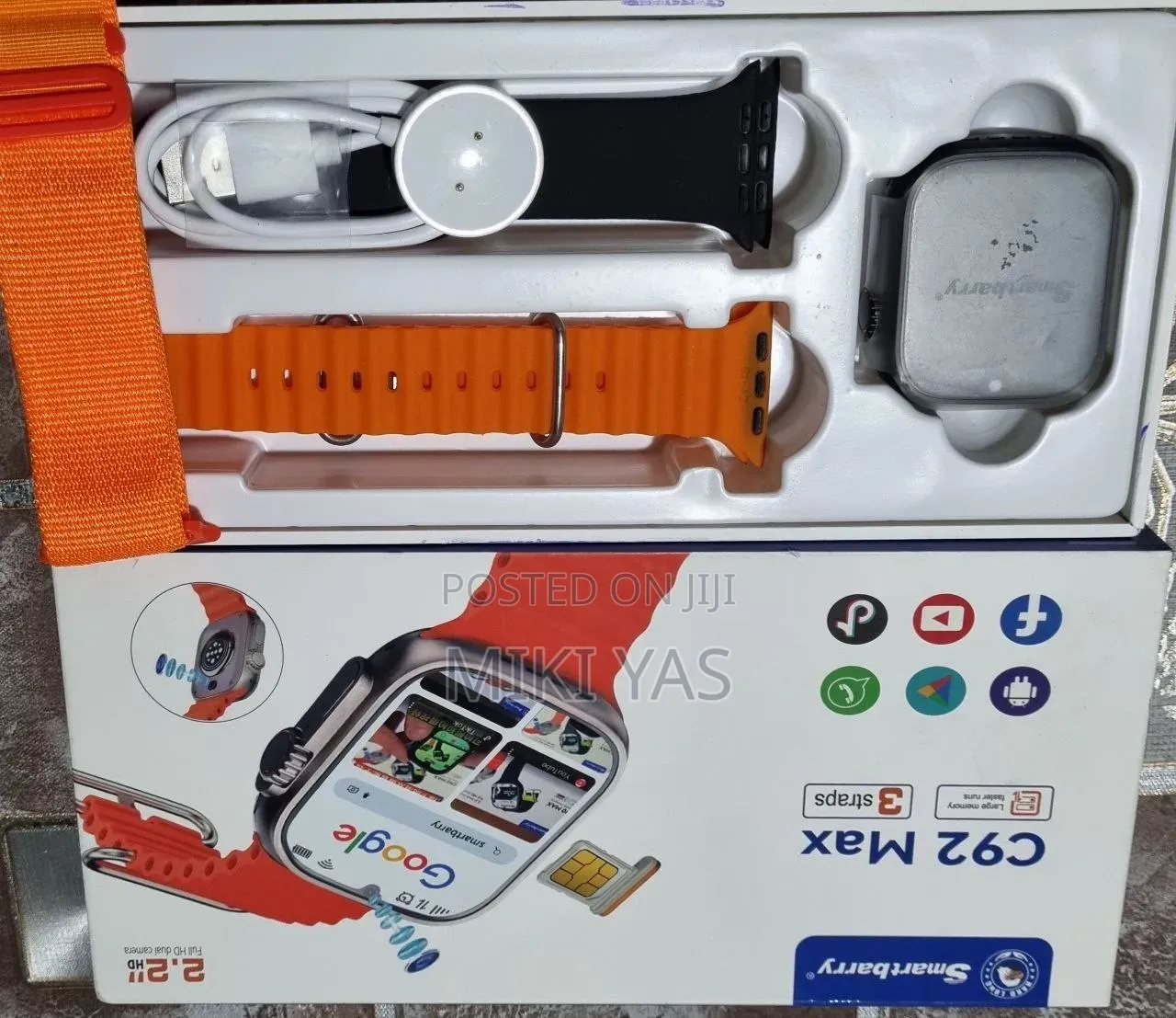 ስልክም ሰአትም በአንድላይ C92 Smart Wahces