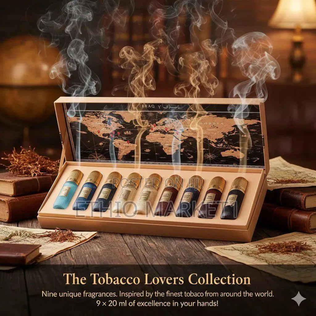 IBRAQ Tobacco Collection Set of 9 X 20ml Extrait De Parfum