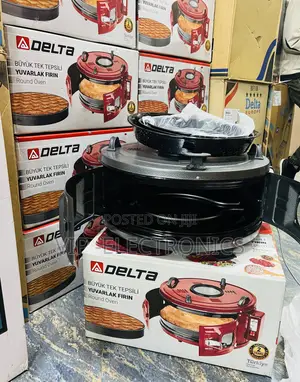 Delta Round Oven (Büyük Tek Tepsili Delta ክብ የዳቦ መጋገሪያ ማሽኖች