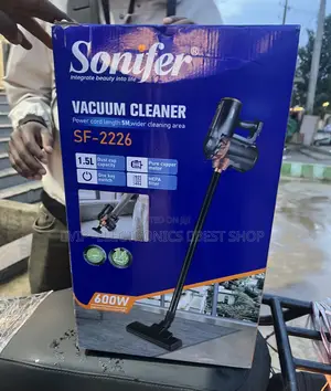 Sonifer Vacuum Cleaner 1.5Liter • Power: 600W High-Performance Motor