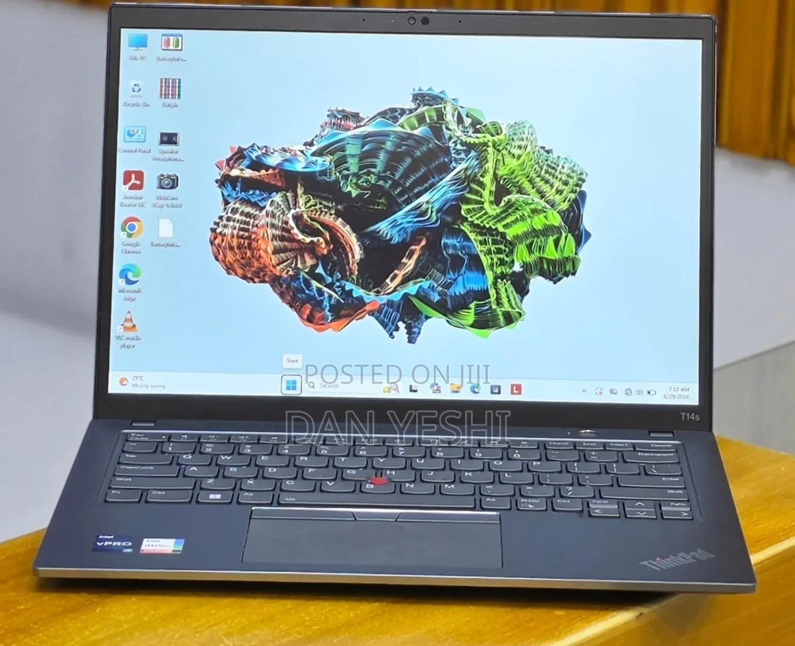 New Laptop Lenovo ThinkPad T14 G3 32GB Intel Core i7 SSD 512GB
