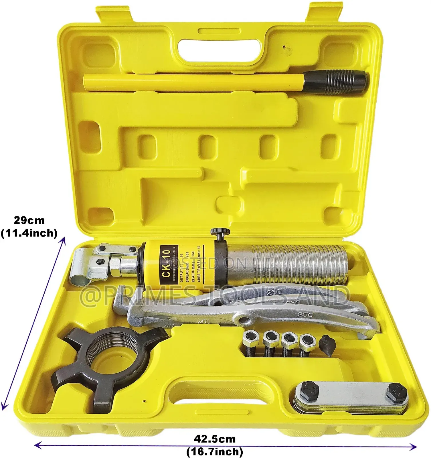 Hydraulic Bearing Puller Set | 10 Ton Bearing Gear Puller
