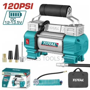TOTAL 120 PSI Portable Auto Air Compressor
