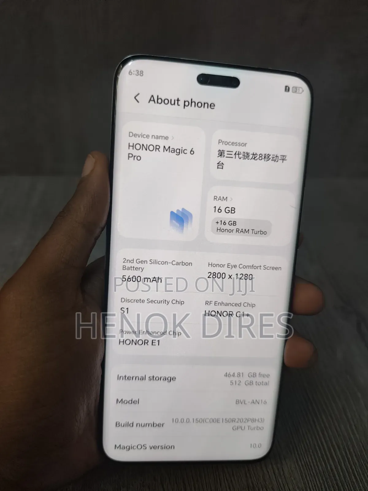 New Honor Magic6 Pro 512 GB