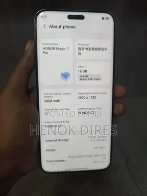 New Honor Magic7 Pro 512 GB