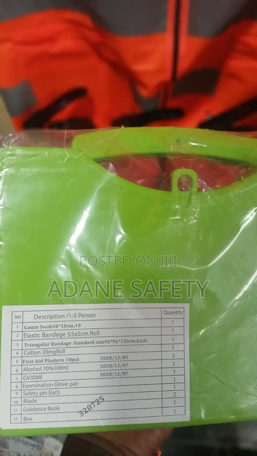Car First Aid Kit 5people