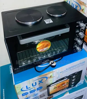 Lux 60L Electric Oven With Hot Plates Made in Turkey/ Free Delivery