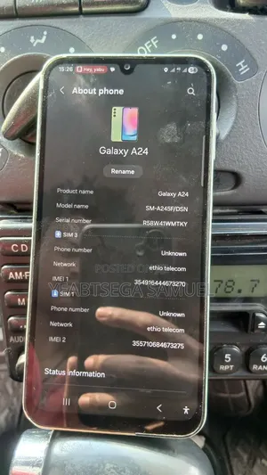 New Samsung Galaxy A24 4G 128 GB Green