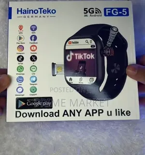 HainoTeko FG-5 (SIM) Smartwatch | Cameras |4GB RAM 64GB Storage