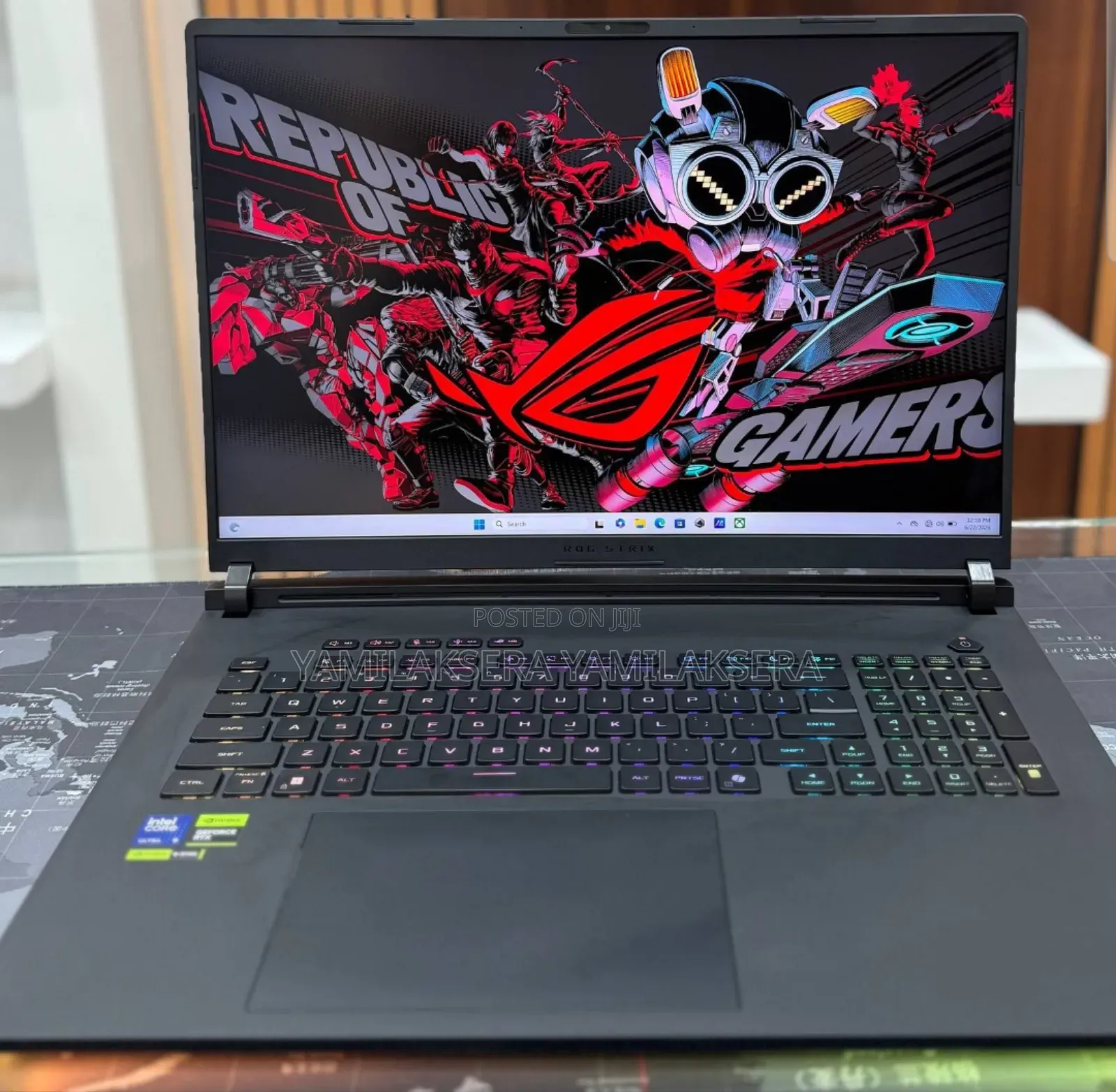 New Laptop Asus ROG Strix SCAR 18 32GB Intel Core i9 SSD 2T