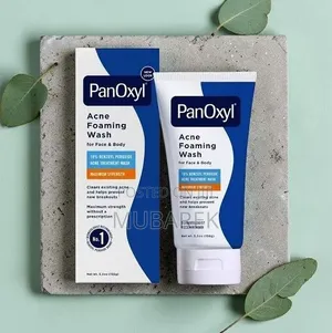 PanOxyl 10% Benzoyl Peroxide Acne Treatment Cleanser