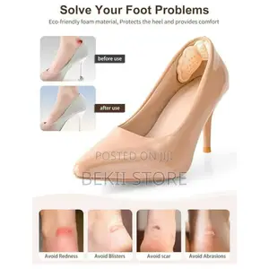 2PCS Heel Pads የተረከዝ ፓዶች ለቀኑ ሙሉ ምቾት ተመራጭ