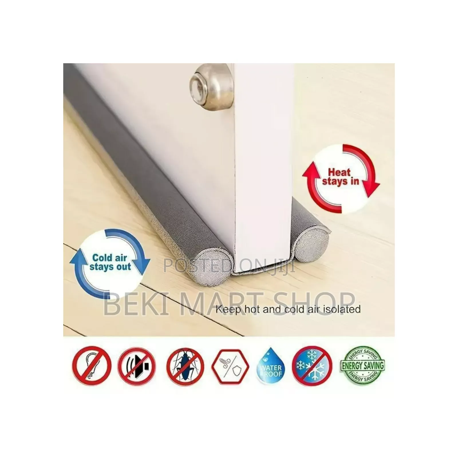 Door Bottom Seal Strip Stopper መታጠብ የሚችል