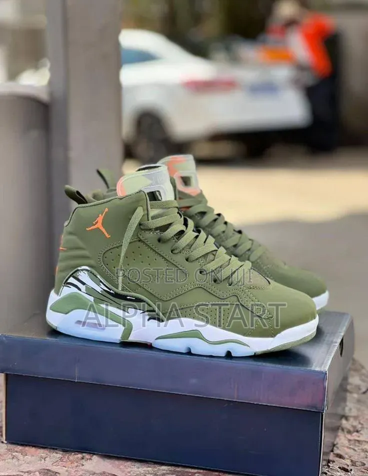 Jordan MVP Sky J Light Olive Master Quality Shoes Made in Vietnam
