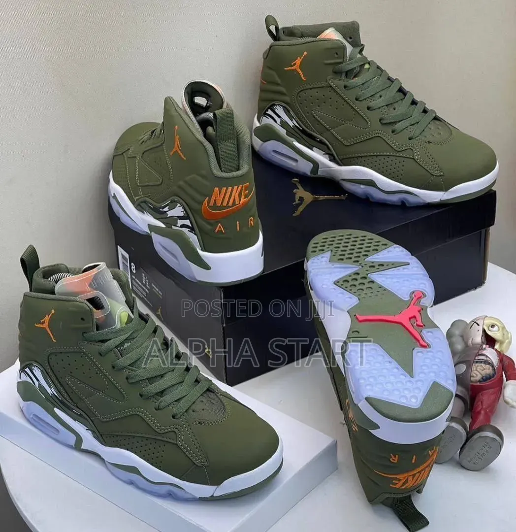 Jordan MVP Sky J Light Olive Master Quality Shoes Made in Vietnam