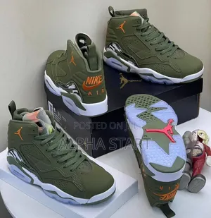 Jordan MVP Sky J Light Olive Master Quality Shoes Made in Vietnam