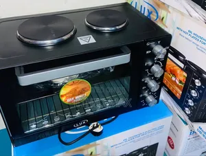 Lux Mini Oven 60L – Bigger Capacity, Better Cooking, Perfect Results