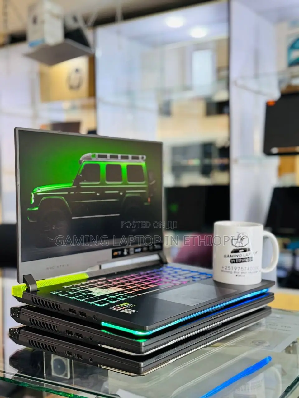 New Laptop Asus ROG Strix G17 16GB AMD Ryzen 7 SSD 512GB