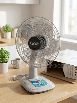 Pacific 16-Inch Table Fan, Designed for Powerful